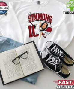 Shawn Simmons II Saint Joseph’s Hawks cartoon shirt