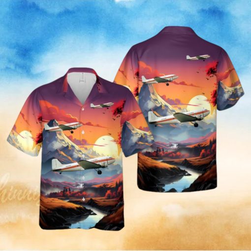 Shawnee Airlines Douglas C 53D Skytrooper (DC 3A) Hawaiian Shirt