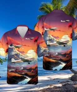 Shawnee Airlines Douglas C 53D Skytrooper (DC 3A) Hawaiian Shirt