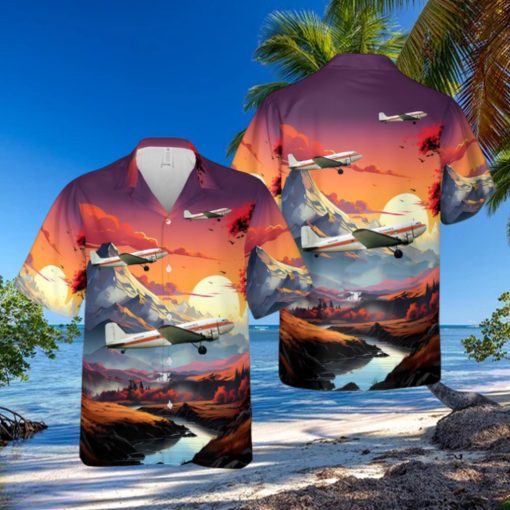 Shawnee Airlines Douglas C 53D Skytrooper (DC 3A) Hawaiian Shirt