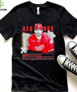 Shayne Gostisbehere number 41 Detroit Red Wings ice hockey player pose paper gift shirt