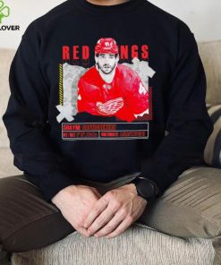 Shayne Gostisbehere number 41 Detroit Red Wings ice hockey player pose paper gift hoodie, sweater, longsleeve, shirt v-neck, t-shirt