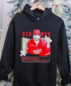 Shayne Gostisbehere number 41 Detroit Red Wings ice hockey player pose paper gift hoodie, sweater, longsleeve, shirt v-neck, t-shirt