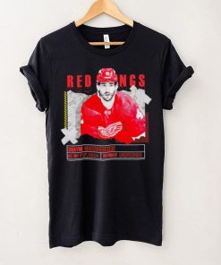 Shayne Gostisbehere number 41 Detroit Red Wings ice hockey player pose paper gift hoodie, sweater, longsleeve, shirt v-neck, t-shirt