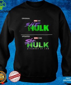 She Hulk Original Logo vs Updated Logo Marvel Studios Classic T Shirt