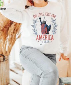 She Loves Jesus And America Too Independence Day T Shirt 2 She Loves Jesus And America Too Independence Day T Shirt