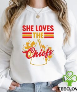She Loves The Chiefs vintage hoodie, sweater, longsleeve, shirt v-neck, t-shirt