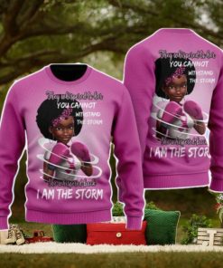She Whispered Back I Am The Storm Christmas Unisex Ugly Sweater