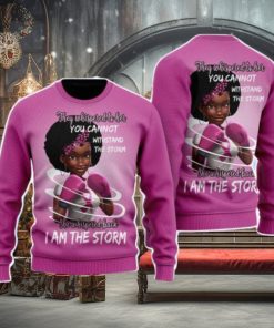 She Whispered Back I Am The Storm Christmas Unisex Ugly Sweater
