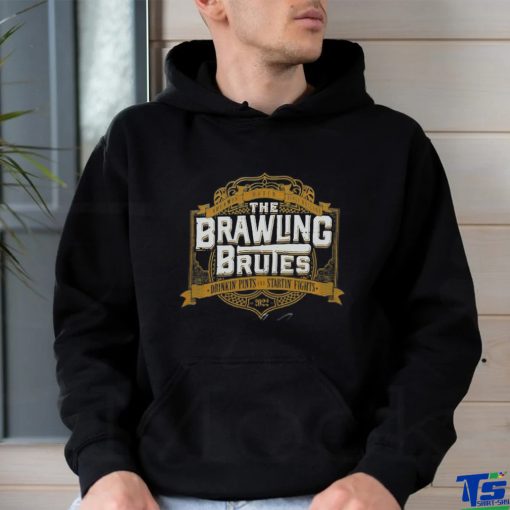 Sheamus, Butch & Ridge Holland WWE Autographed Fanatics Authentic The Brawling Brutes T Shirt