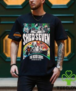 Shed Seven Museum Gardens 30th Anniversary Event T Shirt 1 Shed Seven Museum Gardens 30th Anniversary Event T Shirt