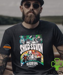 Shed Seven Museum Gardens 30th Anniversary Event T Shirt 3 Shed Seven Museum Gardens 30th Anniversary Event T Shirt