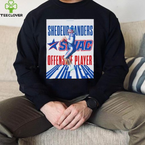 Shedeur Sanders SWAC Offensive Player of the Year shirt