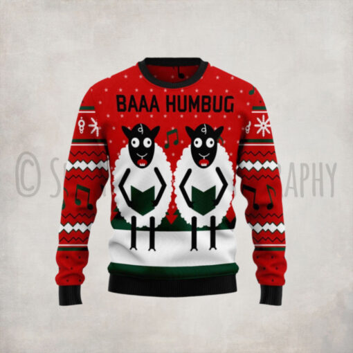 Sheep Lalala Ugly Christmas Sweater