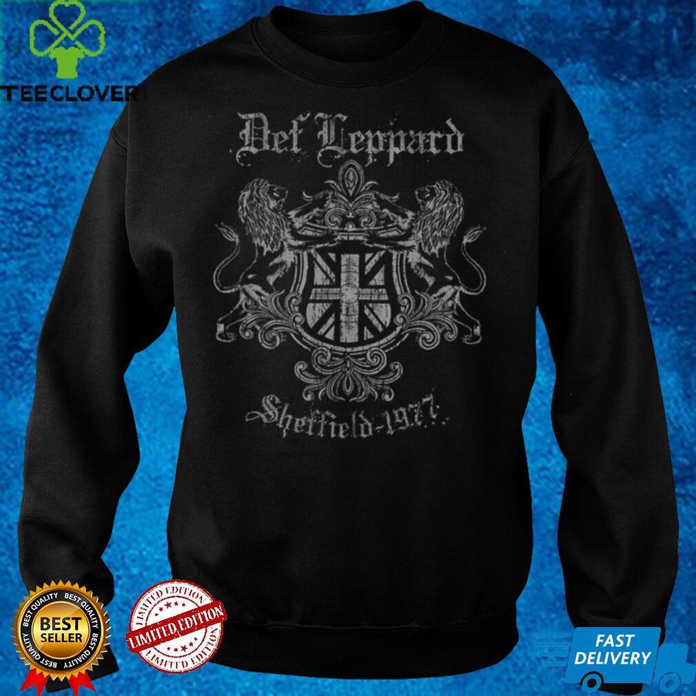 Sheffield 1977 Def Leppard T Shirt