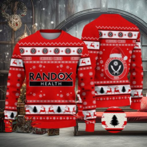 Sheffield United F.C 3D Ugly Christmas Sweater For Men And Women Sport Fans