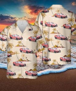 Shelby Ford Mustang Super Snake Ruby Red White Striping 2021 Hawaiian Shirt