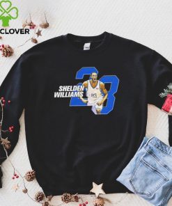 Shelden Williams Duke Blue Devils throwback shirt