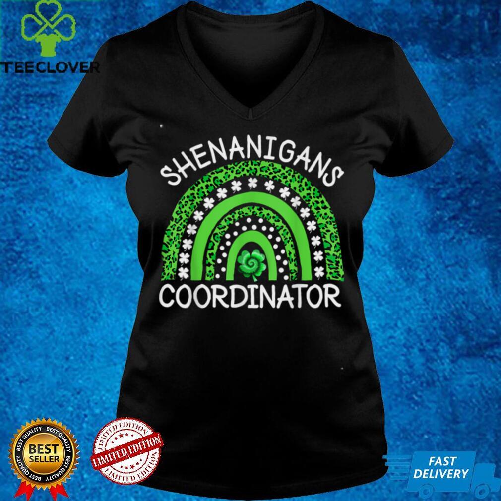 Shenanigans Coordinator Rainbow St Patricks Day Teacher T Shirt (1)
