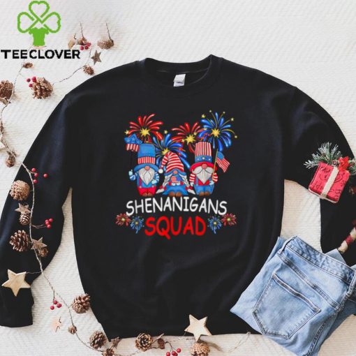 Shenanigans Squad 4th Of July Gnomes T Shirt