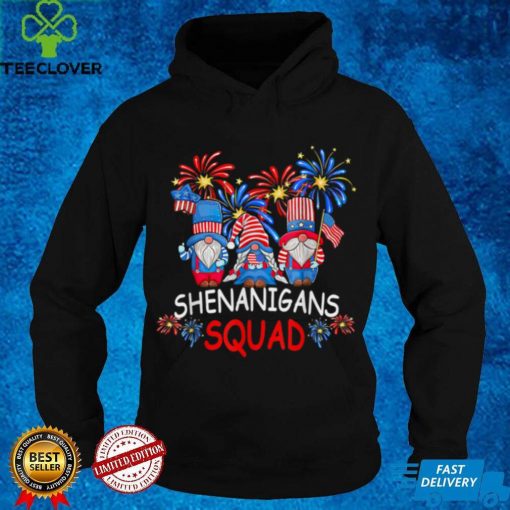 Shenanigans Squad 4th Of July Gnomes T Shirt