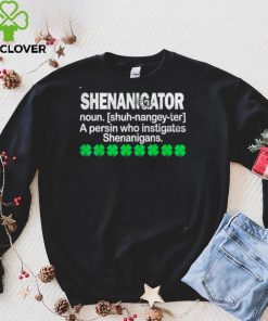 Shenanigator Definition Saint Patrick Day t hoodie, sweater, longsleeve, shirt v-neck, t-shirt