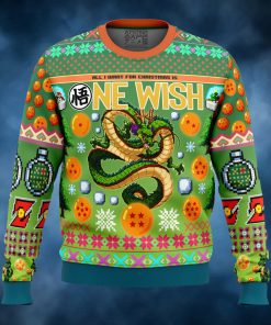 Shenron Dragon Ball Z Ugly Christmas Sweater