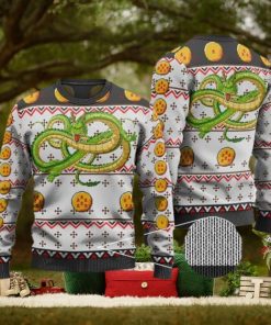 Shenron Seven Dragon Balls Ugly Christmas Sweater