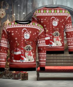 Shih tzu Funny Christmas Ugly Sweater Gift For Men And Women