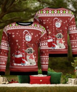 Shih tzu Funny Christmas Ugly Sweater Gift For Men And Women