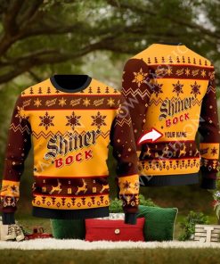 Shiner Bock Beer Personalized Christmas Sweater Jumpers