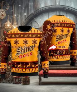 Shiner Bock Beer Personalized Christmas Sweater Jumpers