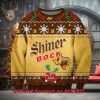 Shiner Bock Snowflakes Ugly Christmas Sweater