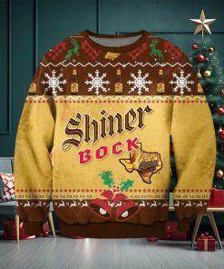 Shiner Bock Texas Beer Ugly Christmas Sweaters