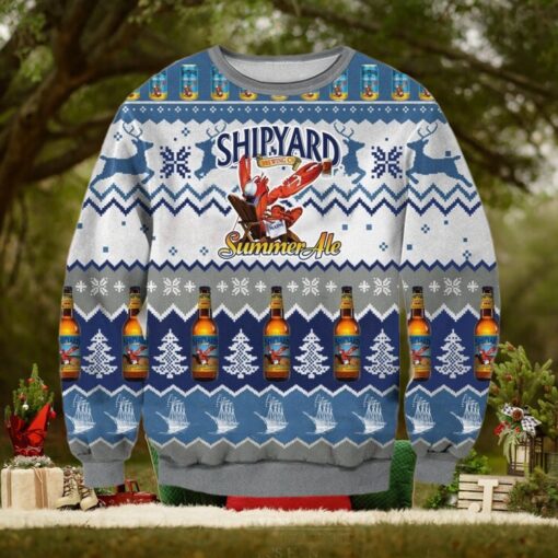 Shipyard Summer Ale Ugly Christmas Sweater Unisex Ugly Sweater