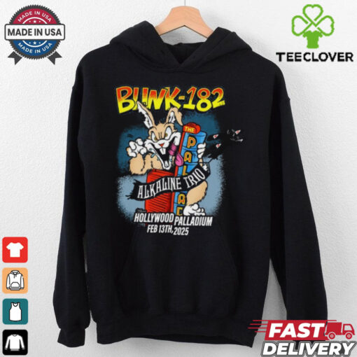 Shirt Blink 182 At Hollywood Palladium In Hollywood CA On February 13 2025 Unisex T Shirt