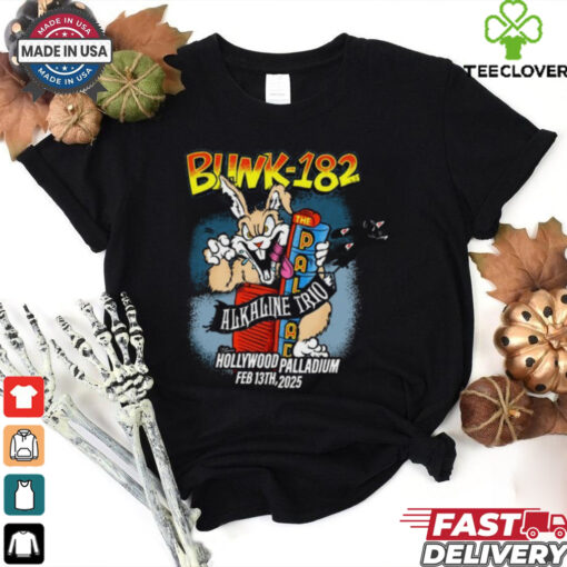 Shirt Blink 182 At Hollywood Palladium In Hollywood CA On February 13 2025 Unisex T Shirt