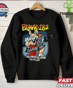 Shirt Blink 182 At Hollywood Palladium In Hollywood CA On February 13 2025 Unisex T Shirt