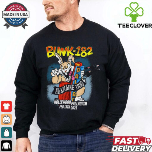 Shirt Blink 182 At Hollywood Palladium In Hollywood CA On February 13 2025 Unisex T Shirt