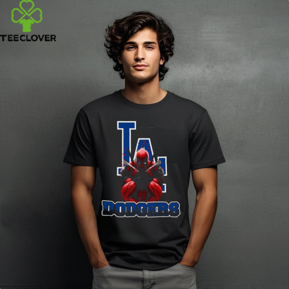 Shirt For Los Angeles Dodgers & Deadpool Fans T Shirt Shirt For Los Angeles Dodgers & Deadpool Fans T Shirt