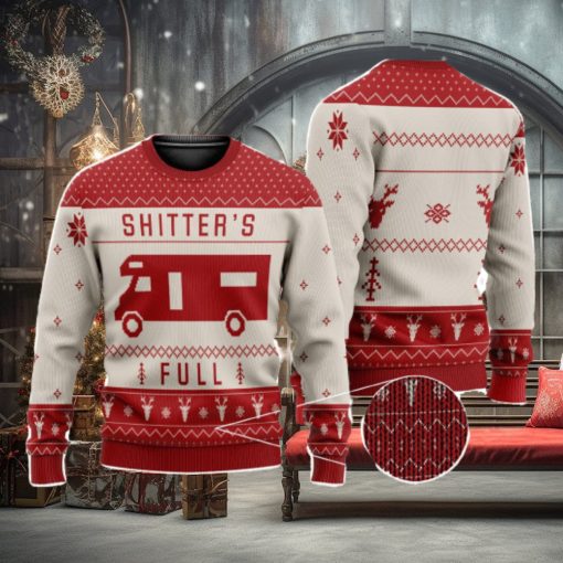 Shitters Full 3D All Over Printed Christmas Ugly Sweater Men And Women Gift