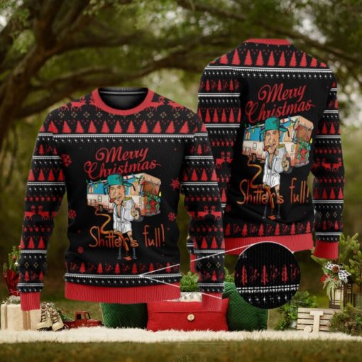 Shitters Full 3D All Over Printed Ugly Christmas Sweater Christmas Gift For Family