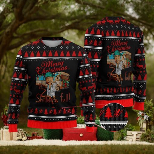 Shitters Full Custom Knitted Shitters Full Xmas Gift Ugly Christmas Sweater For Men And Women