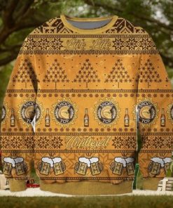 Shock Top Belgian Unfiltered Beer Ugly Christmas Sweater