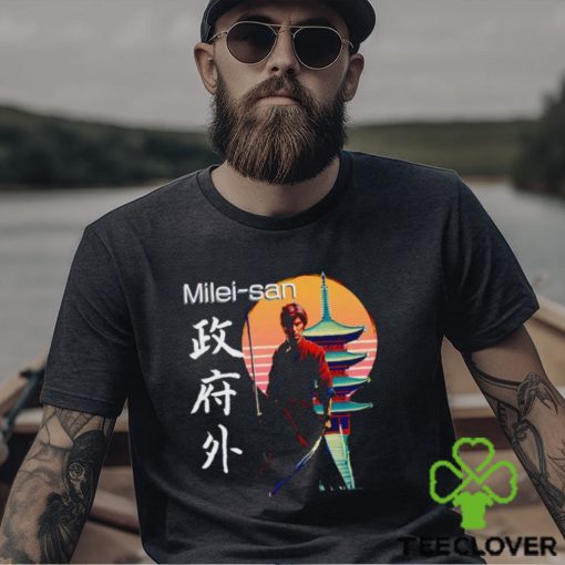 Shogun of Liberty Milei San Samurai shirt