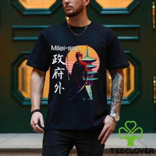 Shogun of Liberty Milei San Samurai shirt