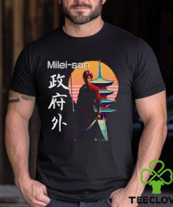 Shogun of Liberty Milei San Samurai shirt