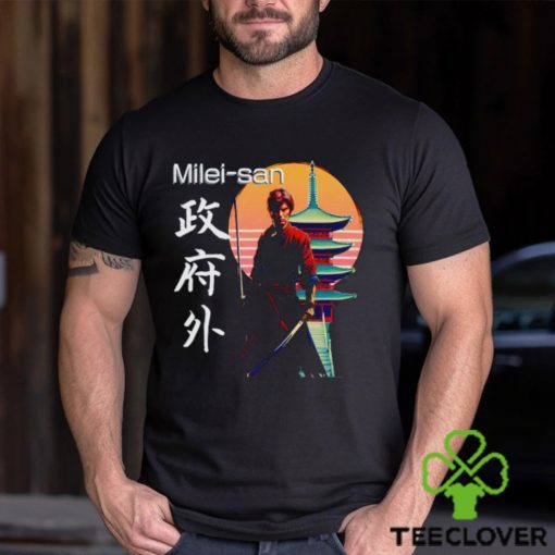 Shogun of Liberty Milei San Samurai shirt