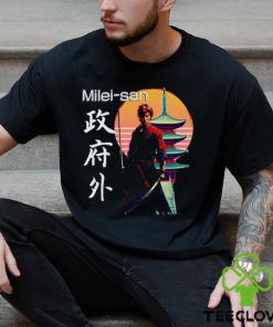 Shogun of Liberty Milei San Samurai shirt