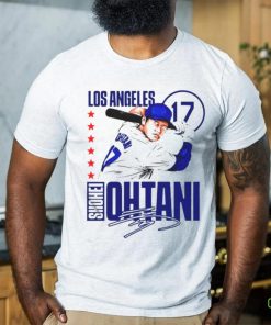 Shohei Ohtani 17 Los Angeles Dodgers Baseball Player signature shirt